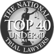The National Lawyers Top 40 Badge Icon